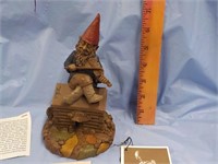 Tom Clark The Fiddler signed gnome