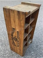 Republic Steel Wooden Nut & Bolt Crate/Box 15In