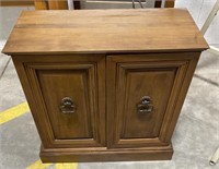 (AF) Wooden Nightstand approx 25” x 12” x 25”