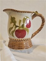 VTG. ALCO INDUSTRIES CERAMIC 3D APPLE BASKET