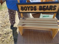 Boyds Bears Country Bench