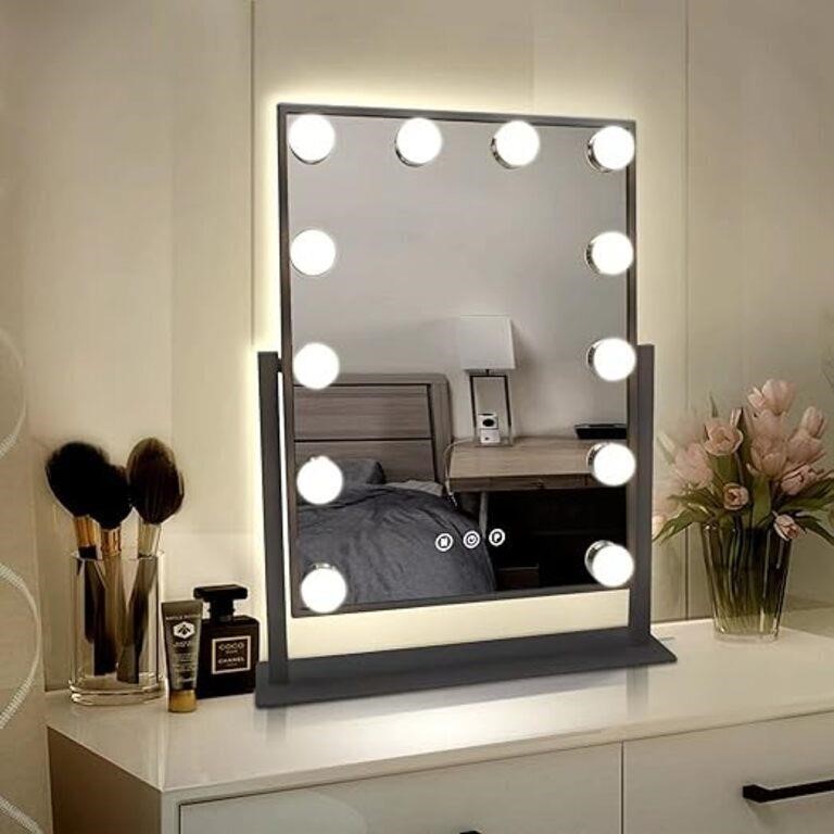 Hollywood Makeup Mirror with Lights,Large Lighted