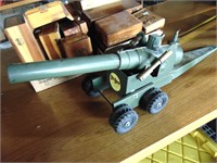 Vintage Big Bang Metal Cannon - 24" Long, Untested
