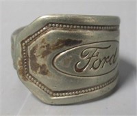 Ford Sterling Silver Ring.