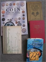 Coin Books plus other misc books