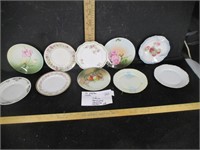 12- Small plates marked