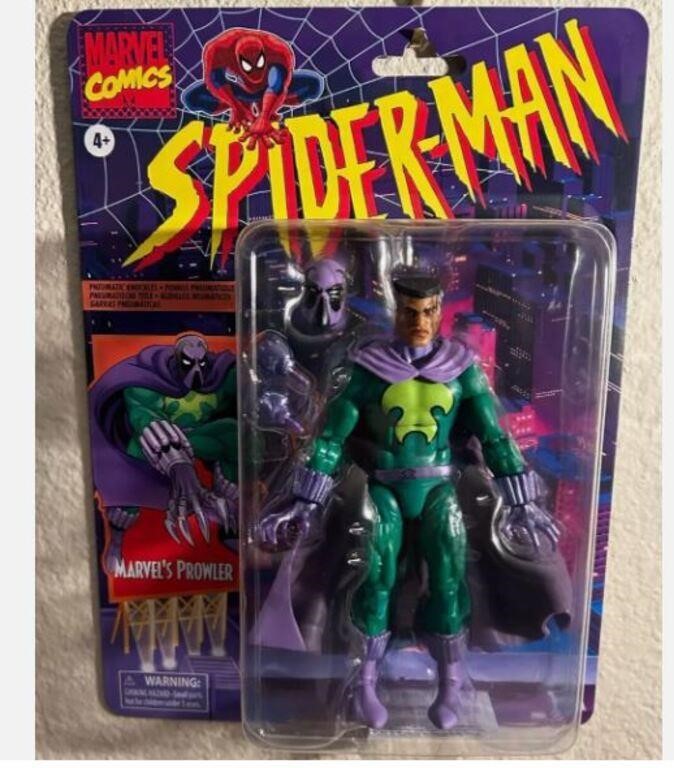 $44 Marvel Legends Prowler,Spider-Man The Animated