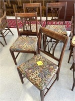 Sef of 4 antique DIning Chairs