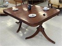 Duncan Phyfe Cherry Dining Table.