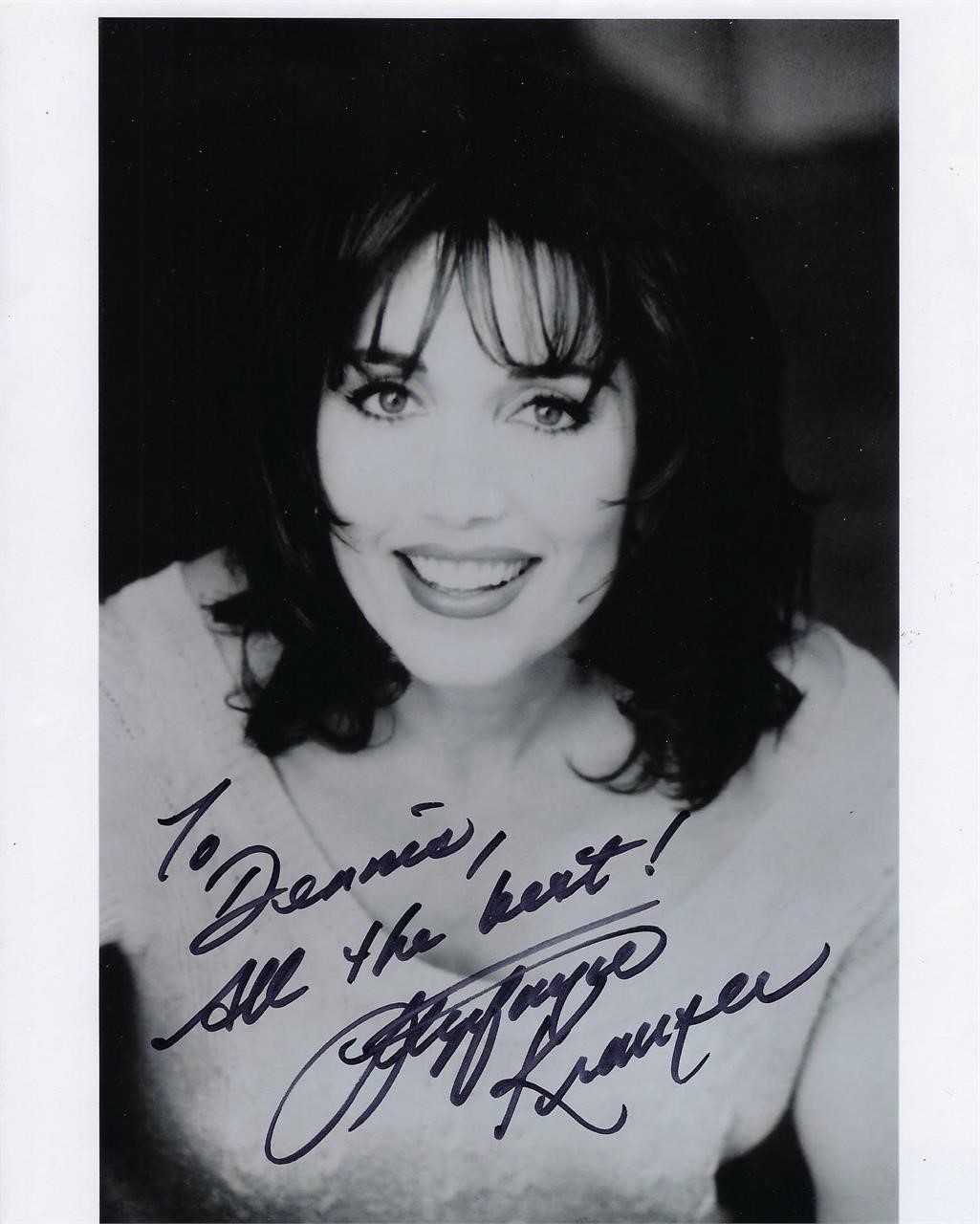 Stepfanie  Kramer signed photo