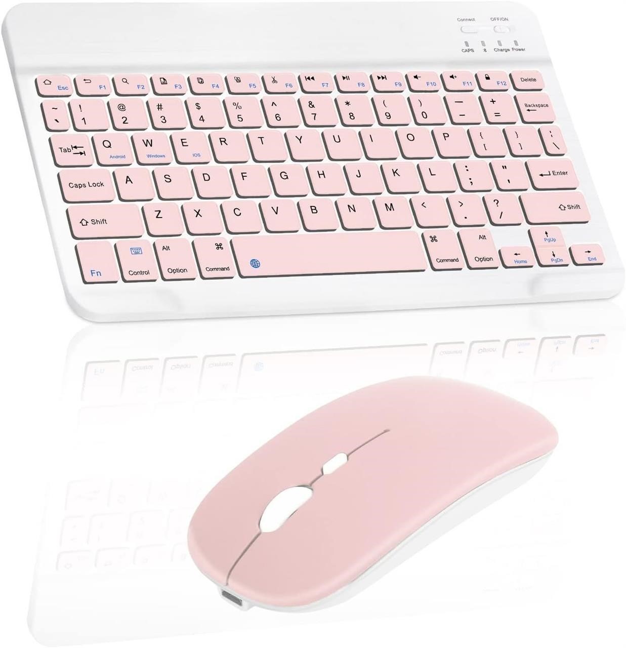 Rechargeable Bluetooth Keyboard and Mouse