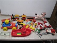 Vintage Toy Lot - Fisher-Price & More