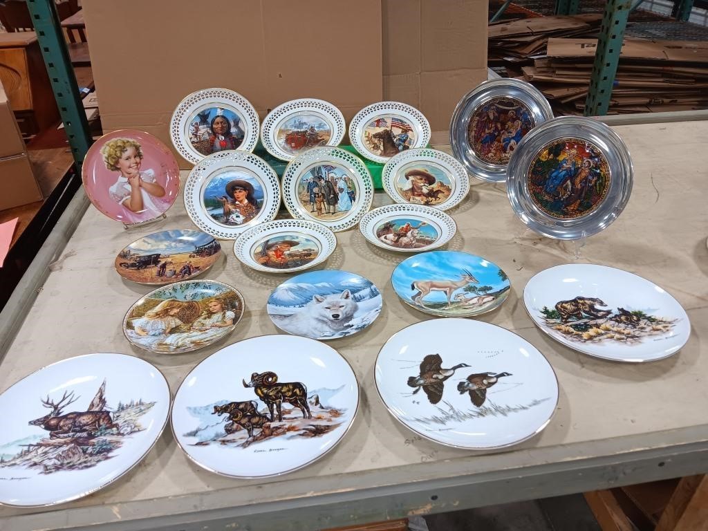 Collectable plates, Shirley Temple Darby