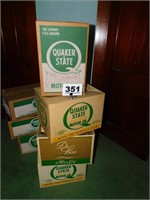 QUAKER STATE DELUXE MOTOR OIL & OTHER BOXES