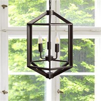 Mulloy 3 - Light Lantern Geometric Chandelier