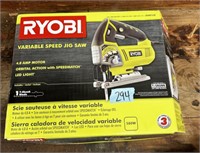 Ryobi Variable speed jig saw in box