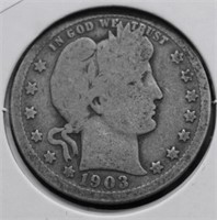 1903 BARBER QUARTER G