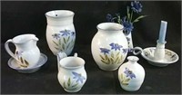 10 pieces  of Vintage " The Homestead" pottery ,