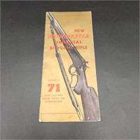 Vintage Ephemera Winchester Rifle Advertising