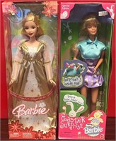 N - LOT OF 2 BARBIE DOLLS (D5)