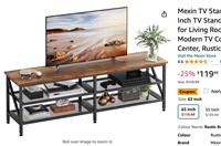 Mexin TV Stand for 65 75 Inch TV, 63 Inch TV