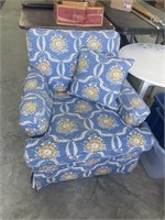 Upholstered Chair and pillow