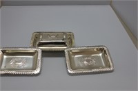 OCCUPIED JAPAN SILVER PLATE, LEMAIRE FJ 2X4 INCHES