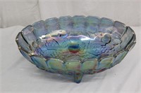 Vintage Carnival Large Glass Bowl
