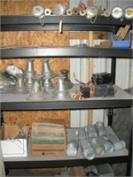 Electrical/Boiler Hardware - contents of shelves