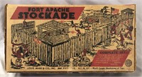 Marx #3609 Fort Apache Stockade Playset