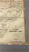 Old plat map Fulton Co. 1964