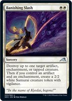 Magic: The Gathering - Banishing Slash * Cold Foil