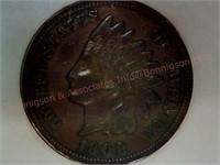 1908-S Indian Head 1¢ F-15
