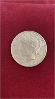 1925-S SILVER PEACE DOLLAR