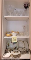 26 - GLASSWARE, PLATES & VASES (B13)