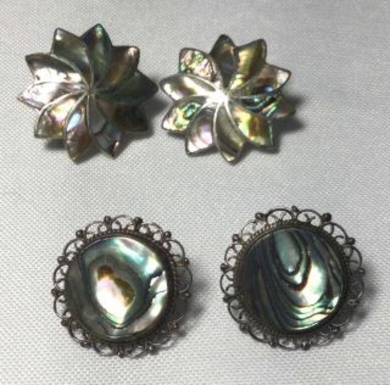 925 Screwback Earring Sets (2)