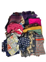 Large Lot of Scarves