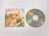 Autograph COA Madonna CD