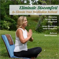 Japanese Meditation Floor Chair- Back Support