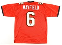 Autographed Baker Mayfield Jersey