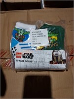 Lego StarWars 10 Pack Socks, Size 12-24m