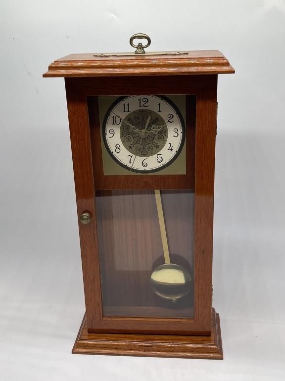 Wood Cased Pendulum Clock
