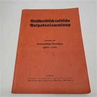 WWII German Army Artillery Manual