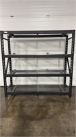 WHALEN HEAVY DUTY 4-TIER METAL SHELVING UNIT