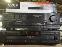 (JL) Sony DVD Player DVP-SR200P, Amplifier