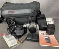 Cannon Camera Equipment and Tamrac Bag