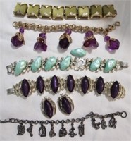 Variety of Thermo Set Bracelets & Earrings Coro