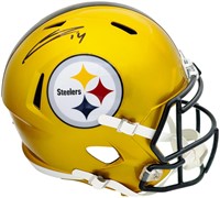 George Pickens Autographed Yellow Helmet