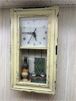 Vintage Shadow Box Clock