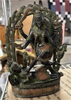 BRONZE KALI SCULPTURE